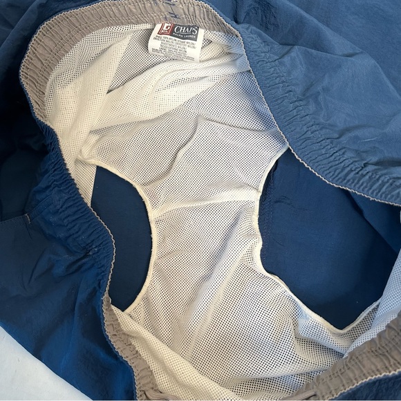Chaps Ralph Lauren Mens Blue Swim Trunks XL - Picture 8 of 11